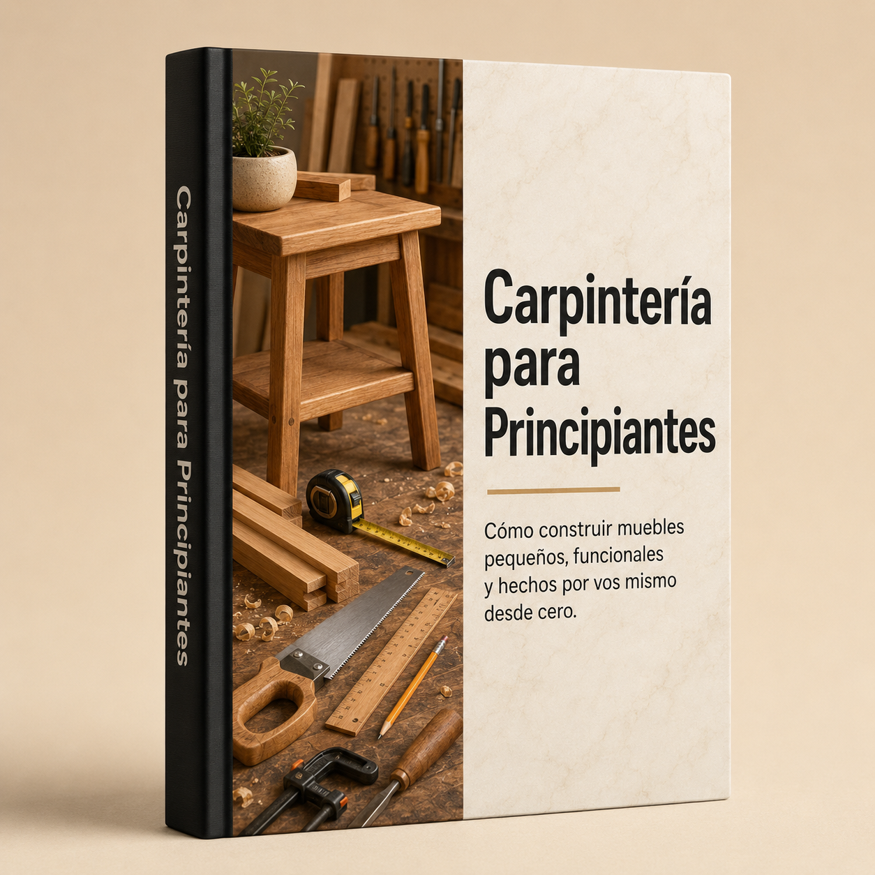 Carpinteria para Principiantes Construye Muebles Pequenos con tus Manos