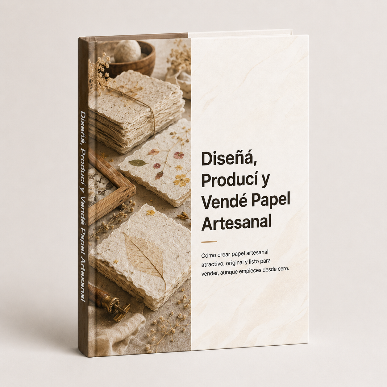 Diseñá, Producí y Vendé Papel Artesanal